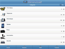 Tablet Screenshot of maroc-vente.com